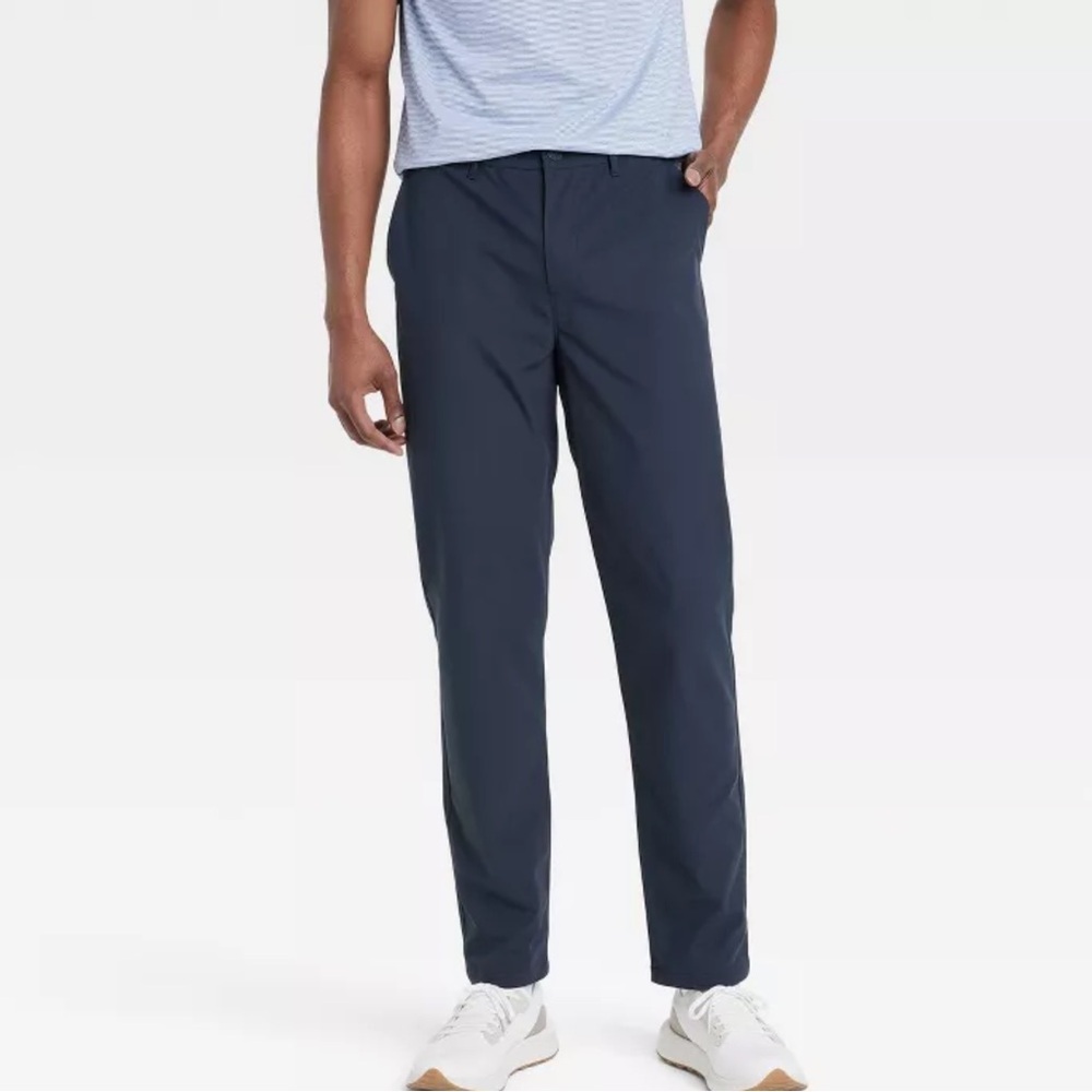 Men's All In Motion LifeStyle Navy Trouser Pants Sz 30X30 NWOT